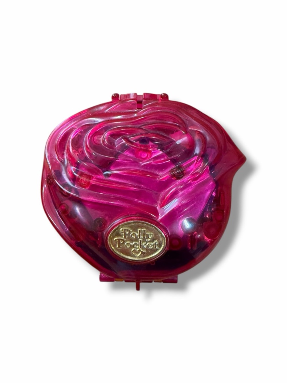 SOLD - 1996 Polly Pocket Sweet Roses Compact Only - Picture 3 of 7